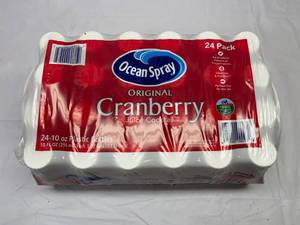 24x 10oz Bottles Cranberry Juice