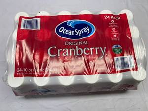 24x 10oz Bottles Cranberry Juice