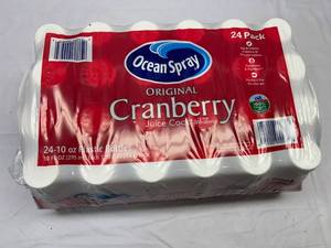 24x 10oz Bottles Cranberry Juice