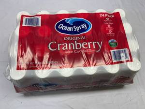 24x 10oz Bottles Cranberry Juice