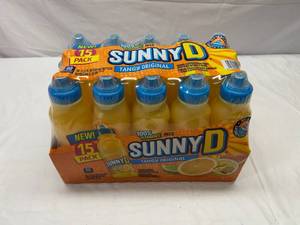 15x 11.3oz Bottles SunnyD-Sports Cap