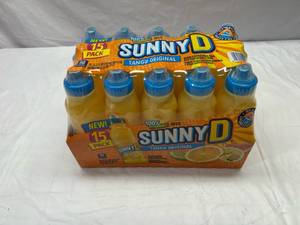15x 11.3oz Bottles SunnyD-Sports Cap