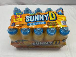 15x 11.3oz Bottles SunnyD-Sports Cap