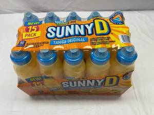 15x 11.3oz Bottles SunnyD-Sports Cap