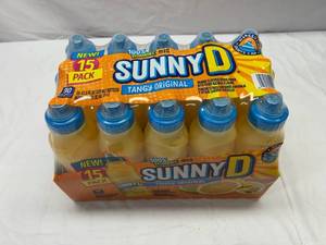 15x 11.3oz Bottles SunnyD-Sports Cap