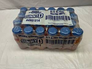 24x 6.75oz Bottles Sunny D OrangeStrawberry