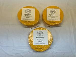 3x Swedish Brick Cheese Rounds