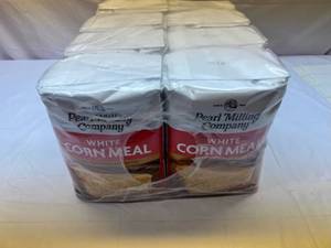 8x 5lb Bags White Corn Meal