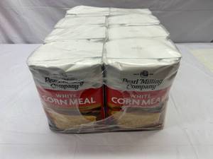 8x 5lb Bags White Corn Meal
