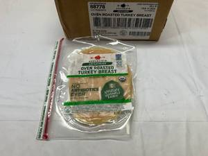 12x 6oz Applegate Organics Oven Roasted Turkey Breast