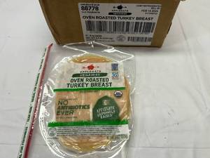 12x 6oz Applegate Organics Oven Roasted Turkey Breast