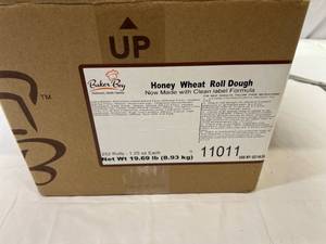 C. 252x 1.25oz Rolls Baker Boy Honey Wheat Roll Dough