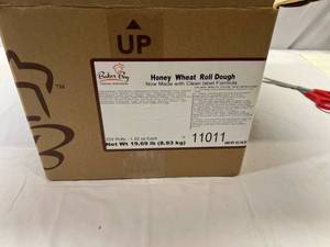 C. 252x 1.25oz Rolls Baker Boy Honey Wheat Roll Dough