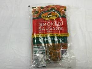 G. Eckrich Smoked Sausage-2.44lb Family Pack