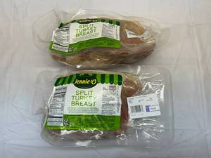 A. 2x Split Turkey Breasts average Weight 2.5lb