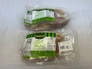A. 2x Split Turkey Breasts average Weight 2.5lb