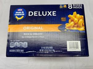 8x 14oz box Kraft Deluxe Mac & Cheese