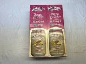 2x 12-12oz Cans Waterloo-Tropical Fruit