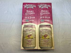 2x 12-12oz Cans Waterloo-Tropical Fruit