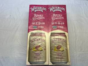 2x 12-12oz Cans Waterloo-Tropical Fruit