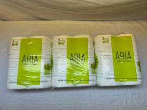 6x Aria Rolls 2ply  Paper Towels