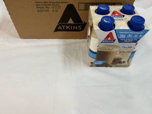 3x 4pack 11oz Atkins Protein Shake Milk Chocolate Delight