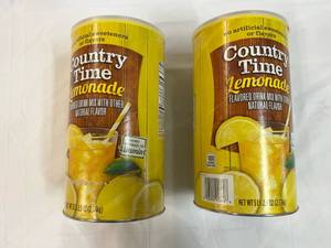 2x 5.25lb Country Time Lemonade