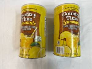 2x 5.25lb Country Time Lemonade