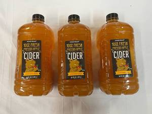 3x 64oz Honeycrisp Apple Cider