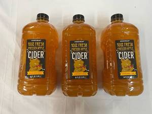 3x 64oz Honeycrisp Apple Cider