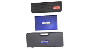 lot 36 image: Snap-on Blue Point Tap & Die Set, Gear Wrench Serpentine Belt Tool, Blue Point Master Harmonic Balancer and Pulley Installer