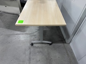 lot 89 image: Rolling Work Table with locking wheels.