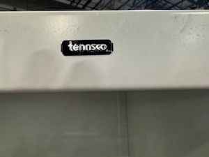 lot 98 image: Tensco Open Storage Cabinet, Five Adjustable Shelves