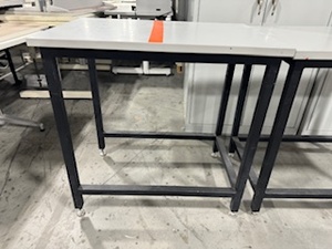 lot 36 image: Pair of SteelSentry Work Tables