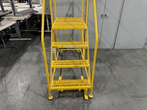 lot 44 image: Cotterman Rolling Ladder. Platform Height 40.
