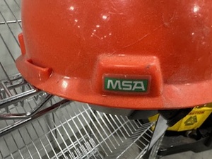 lot 60 image: Four Hard Hats (MSA - Medium)