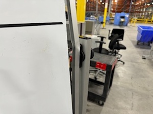 lot 76 image: Mobile White Board (Dented)