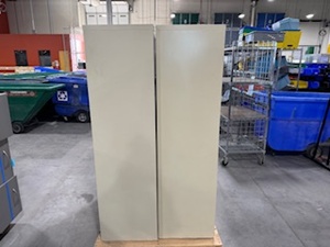 lot 135 image: Pair of Steel Case Filing Cabinets