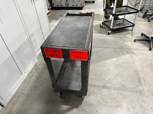 lot 86 image: Uline Rolling Utility Cart (broken handle)