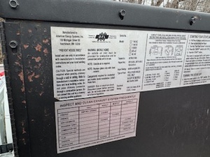 lot 9 image: Magnum BC-AC Corn Burning Stove by American Energy Systems