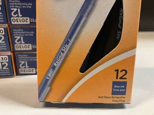 lot 130 image: Blue Round Stic Pens