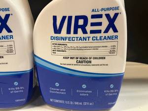 lot 136 image: Virex Disinfectant Cleaner