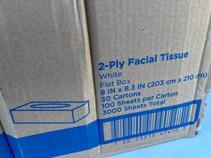 lot 16 image: Facial Tissue