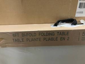 lot 30 image: Bi-Fold Folding Table