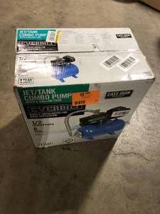 Everbilt 12 HP Shallow Well Jet Pump with 6 gal. Tank   Customer Returns See Pictures