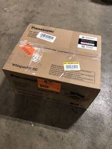 Panasonic WhisperFit DC, Pick-A-Flow 50,80,110 CFM ENERGY STAR Quiet Ceiling Bathroom Exhaust Fan wFlex-Z Fast Install Bracket  Customer Returns See Pictures