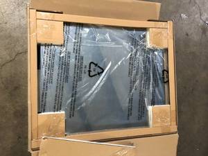 24 in. W x 30 in. H Rectangular Medicine Cabinet with Mirror Customer Returns See Pictures