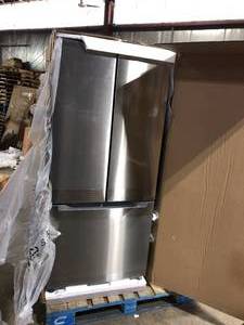 Koolmore 30 in. 18.5 cu. ft. Stainless Steel French Door Refrigerator  Customer Returns See Pictures