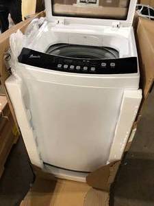 Avanti 3.0 cu. ft. Top Load Washer, in White  Customer Returns See Pictures