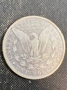lot 25 image: 1880 US MORGAN SILVER DOLLAR